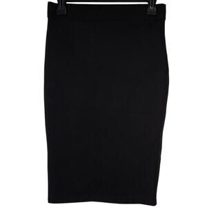 Zara Trafaluc Office Siren Indie Bodycon Pencil Skirt Deadstock 2014 Blk Size M